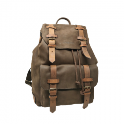 Grand Sac a dos cuir résistant