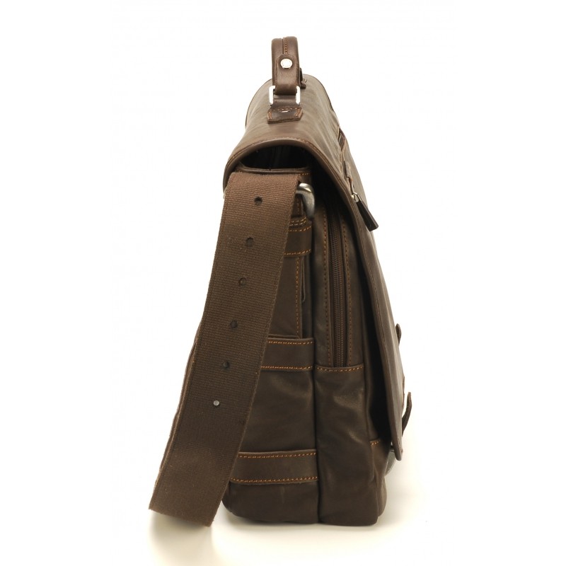 Sacoche porte document Arthur aston chataigne cote