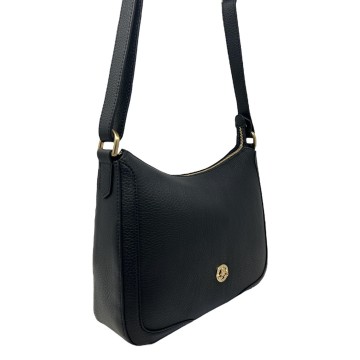 Sac à Main Femme Pourchet En Cuir Cassis - Taille Moyen, Très Bon état Occasion