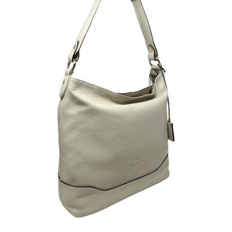 Sac besace POURCHET Beige creme