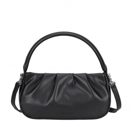 Arthur aston sac baguette nina noir face