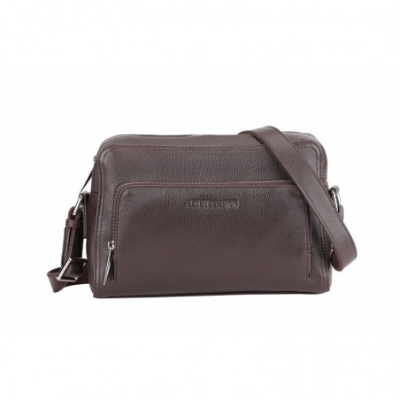 Sac homme Alfie ultra tendance porté court vue chataigne face Sac homme Alfie ultra tendance porté court vue chataigne face