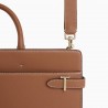 Porte document EMILIE 4003 tan detail Porte document EMILIE 4003 tan detail