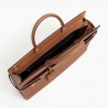 Porte document EMILIE 4003 tan interieur Porte document EMILIE 4003 tan interieur