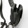 Sac holster homme Gérard Henon 8150 Sahara noir ouvert