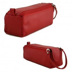 Trousse à crayons Gérard HENON ROUGE ouvert2