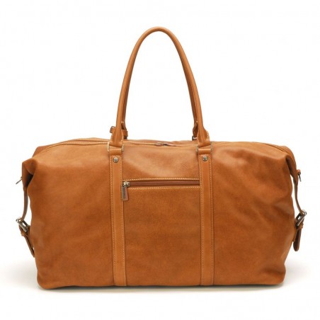 sac week end Arthur aston cuir cognac dos