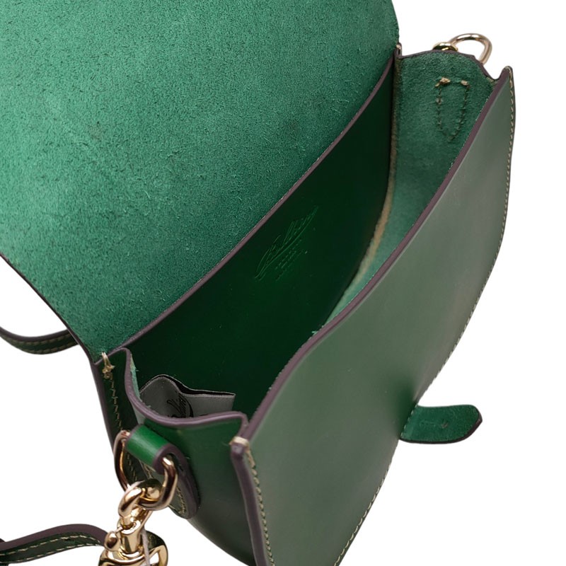 boldrini mini sac dame 07211 vert ouvert