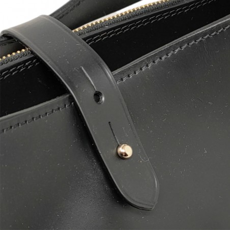 Boldrini sac CAMILLA noir detail