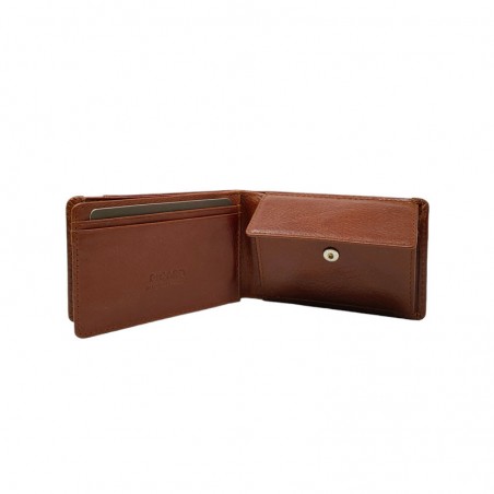 Mini wallet Picard Buddy 5955 marron ouvert