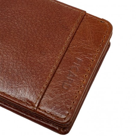 Mini wallet Picard Buddy 5955 marron detail marque