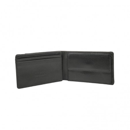 Mini wallet Picard Buddy 5955 noir ouvert