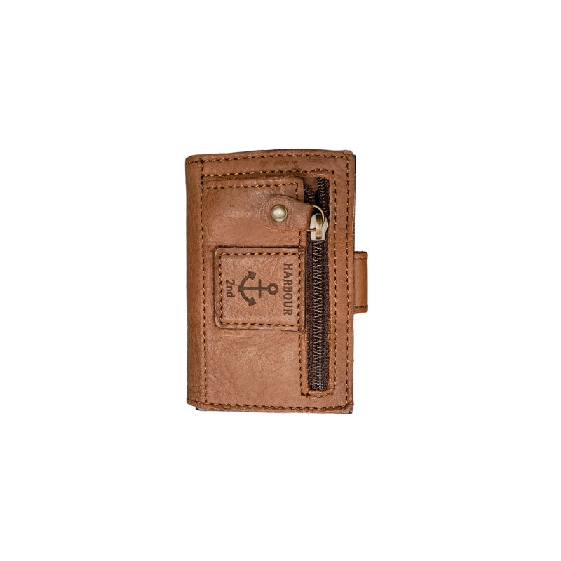 Etui  portefeuille rfid 12 cartes HARBOUR 2nd monnaie dos