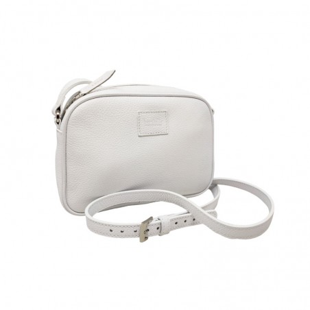 Berthille sac bandoulière Minaudière blanc face