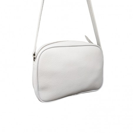 Berthille sac Minaudière blanc dos