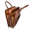 Sac porte document KATANA 31144 marron ouvert