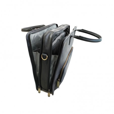 Sac porte document KATANA 31144 noir ouvert