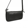 Sac bandoulière Berthille noir vue de dos