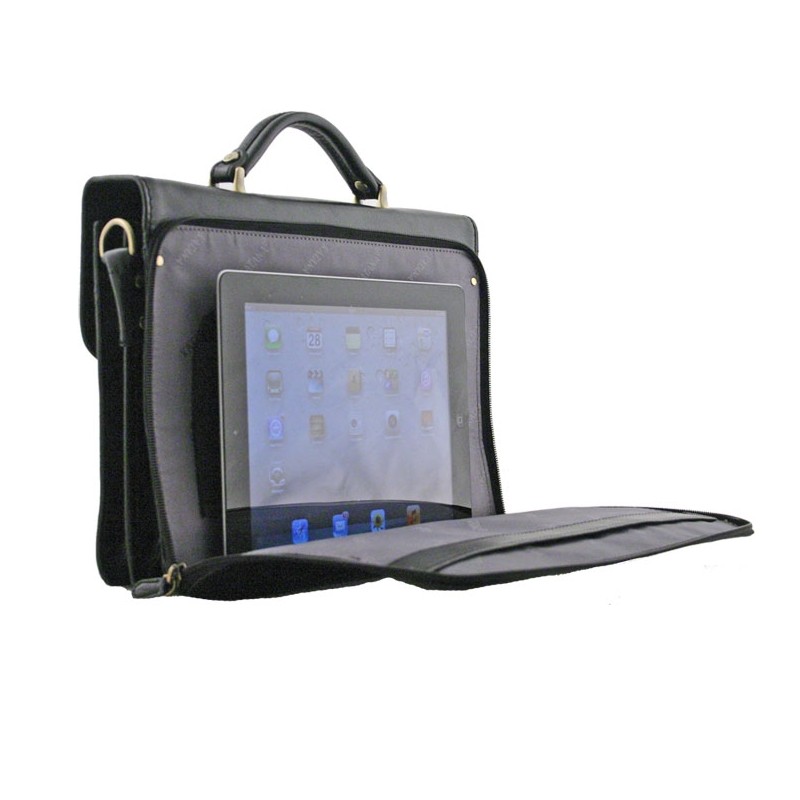 Sacoche porté main  68211 katana noir ouvert