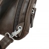 Sac holster homme Gérard Henon 8150 Sahara marron foncé détail