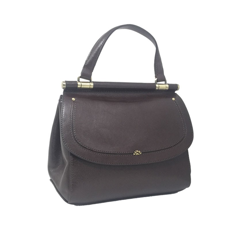 KATANA Sac poignée chocolat face