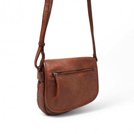 Sac rabat gianni conti vintage souple marron face Sac rabat gianni conti vintage souple marron face