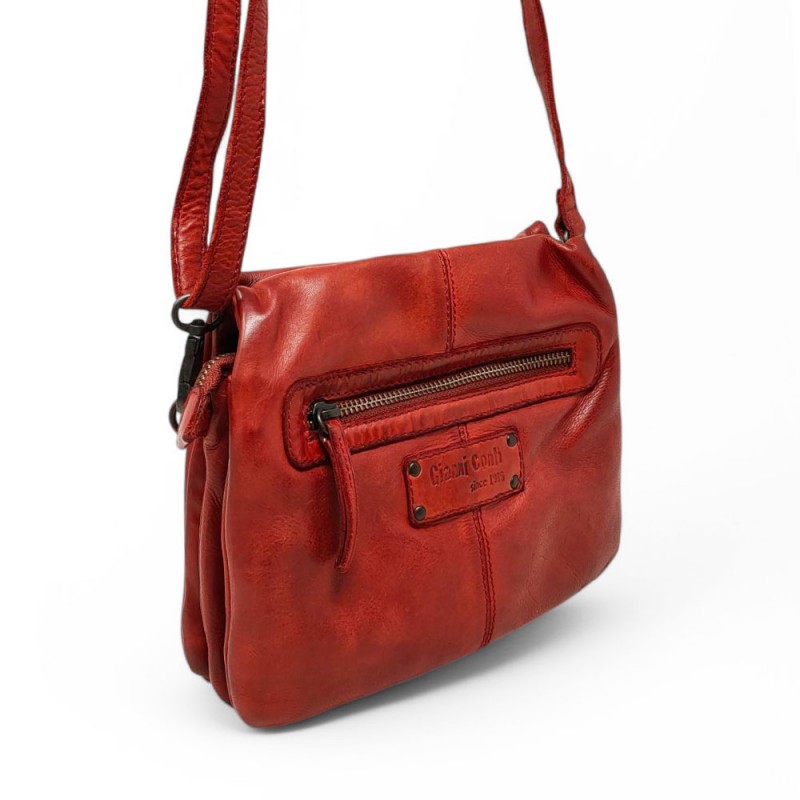 Petit sac vintage rouge Gianni Conti photo dos