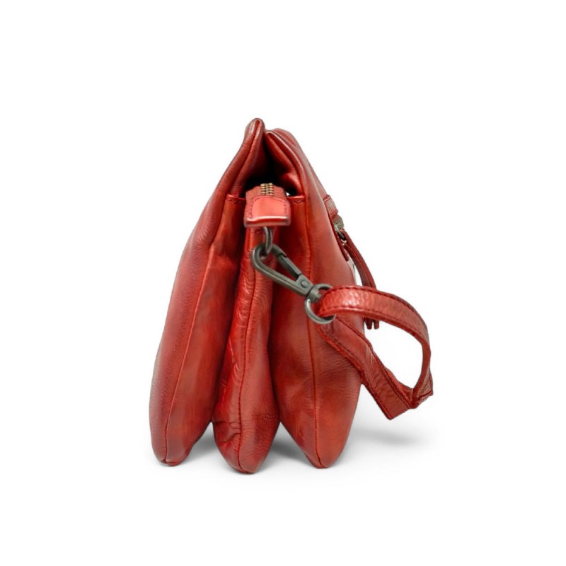 Petit sac vintage rouge Gianni Conti photo côté