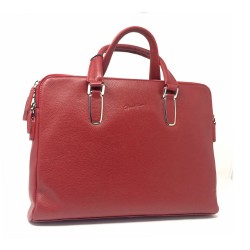 Porte-documents G.HENON 16281 rouge vue de face