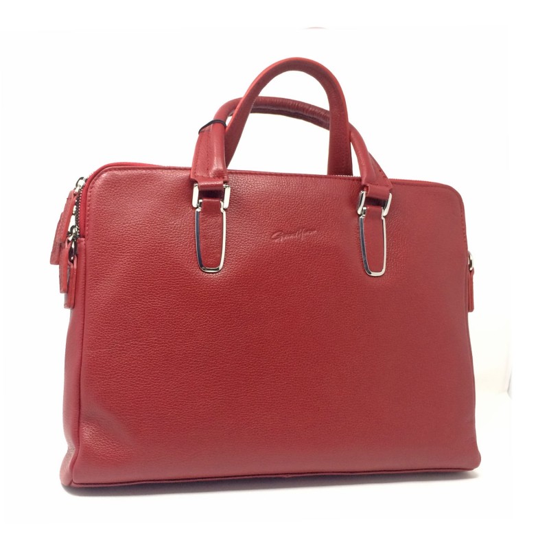 Porte-documents G.HENON 16281 rouge vue de face