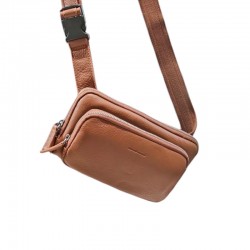 Bump bag HENON marron face