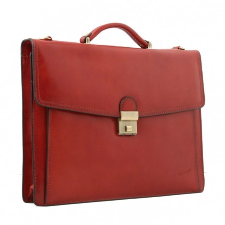 Cartable KATANA en cuir 1 soufflet Cartable KATANA en cuir 1 soufflet