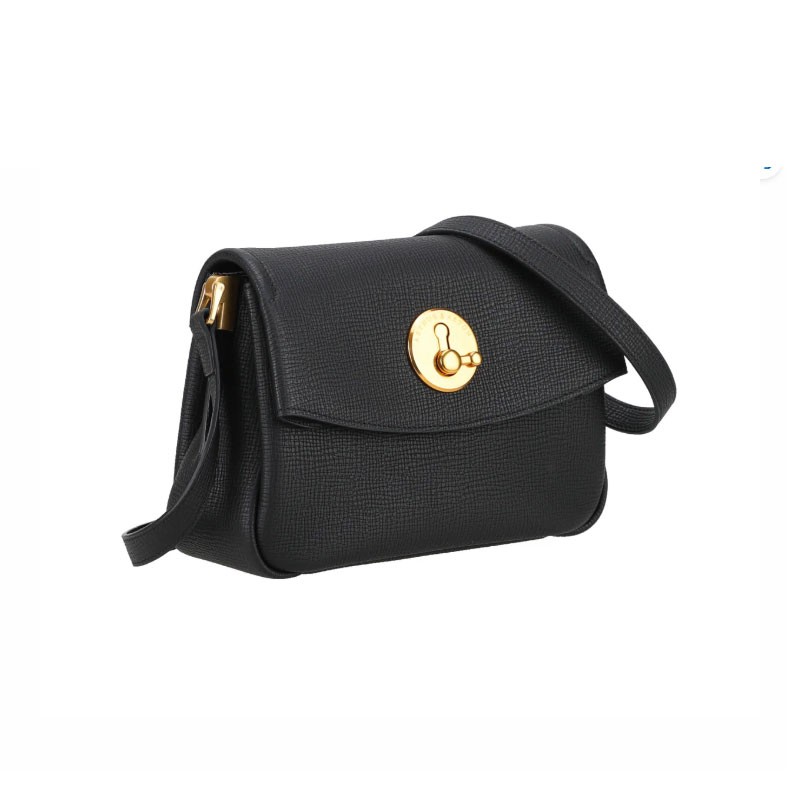 Sac bandoulière NORA noir face