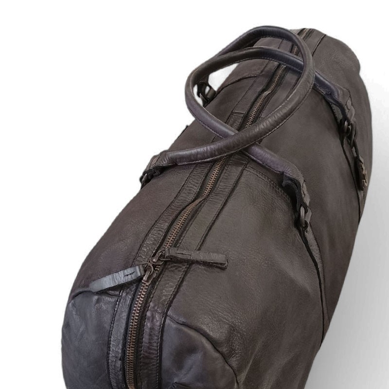 Sac week end cuir HArbour 2nd fermeture