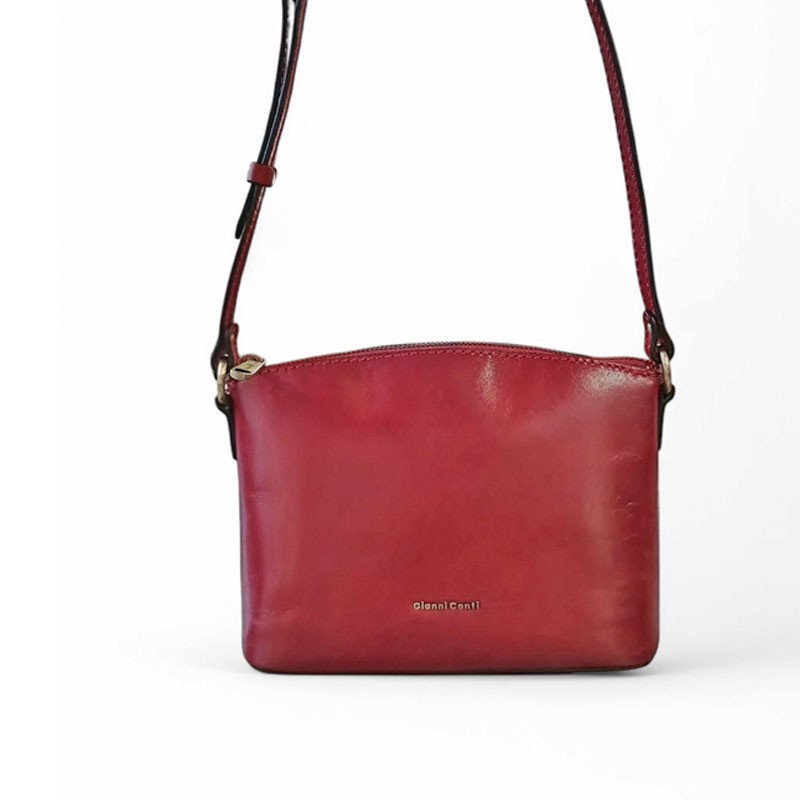 CONTI Petit sac ROUGE FACE