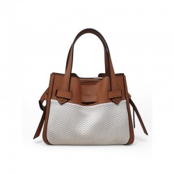 Sac Dame POURCHET 2025 blossom toile marron