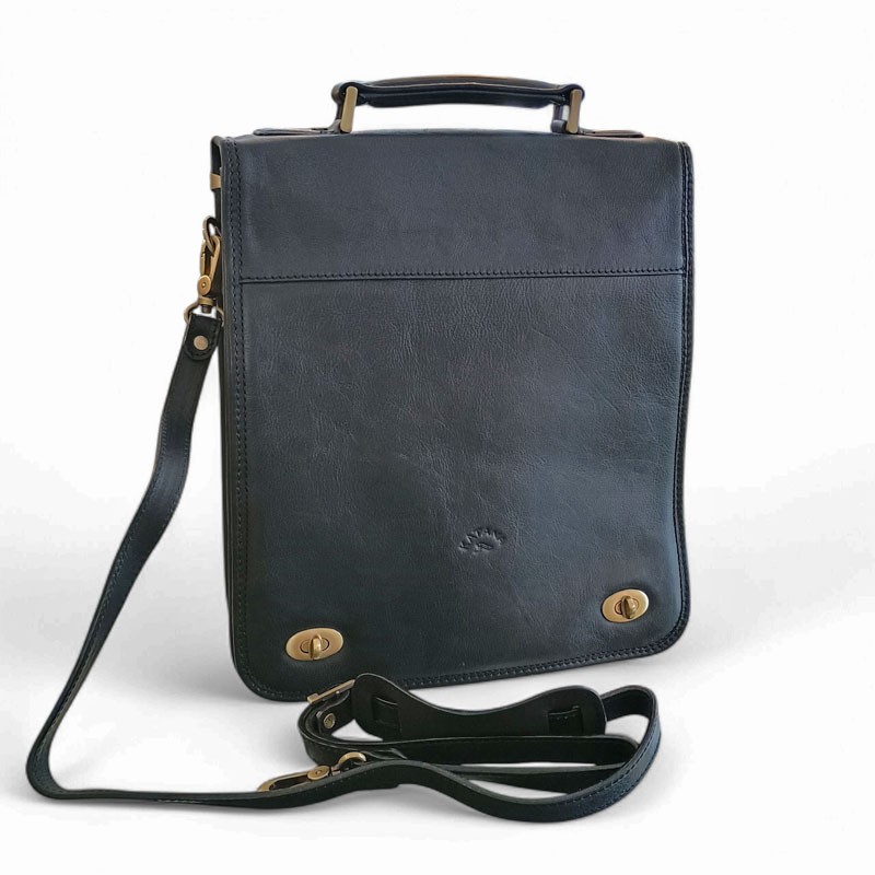 Sac homme format A4 noir face