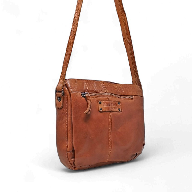 Petit sac Gianni CONTI multipoches 4203379 marron dos