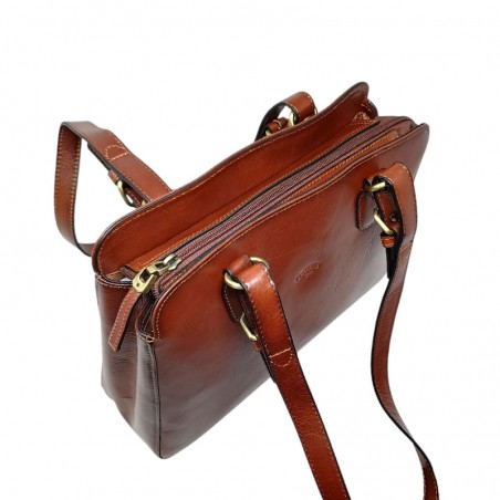 Sac épaule long KATANA marron ouvert 82366 Sac épaule long KATANA marron ouvert 82366