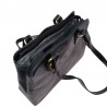 Sac épaule long KATANA noir ouvert Sac épaule long KATANA noir ouvert