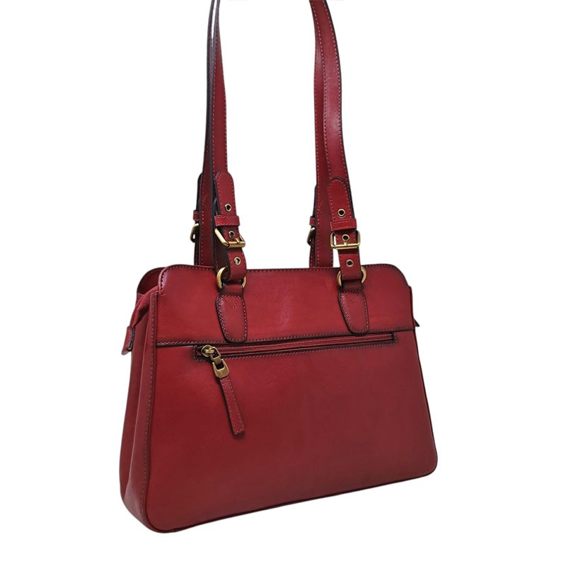 Sac épaule long KATANA rouge dos