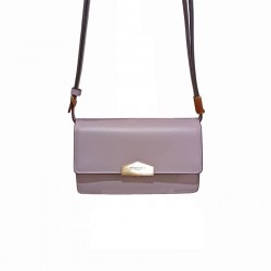 Pourchet sac ANjou petit taille lilas face