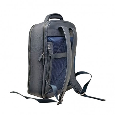 Sac a dos 24h HENON 6986 bleu dos matelassé Sac a dos 24h HENON 6986 bleu dos matelassé
