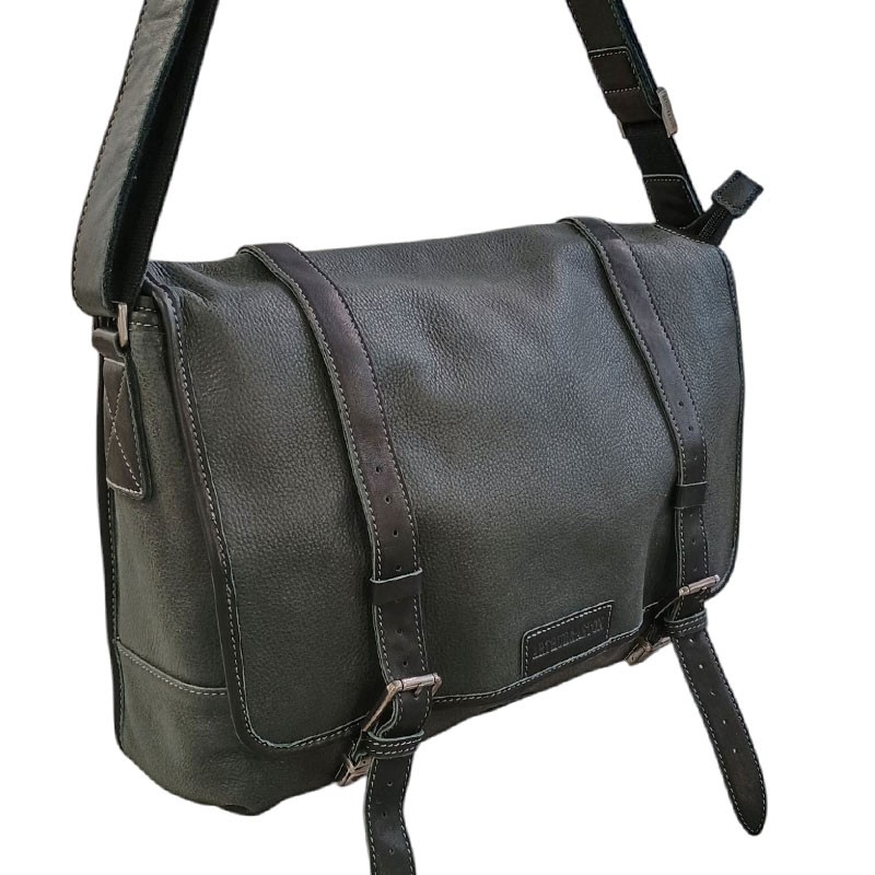 Sac Rabat MARCO grande taille noir face