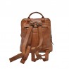 Sac a dos femme cuir CONTI 4216223 marron dos Sac a dos femme cuir CONTI 4216223 marron dos
