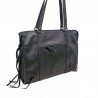 sac lycée A4 noir face Mocca cuir sac lycée A4 noir face Mocca cuir