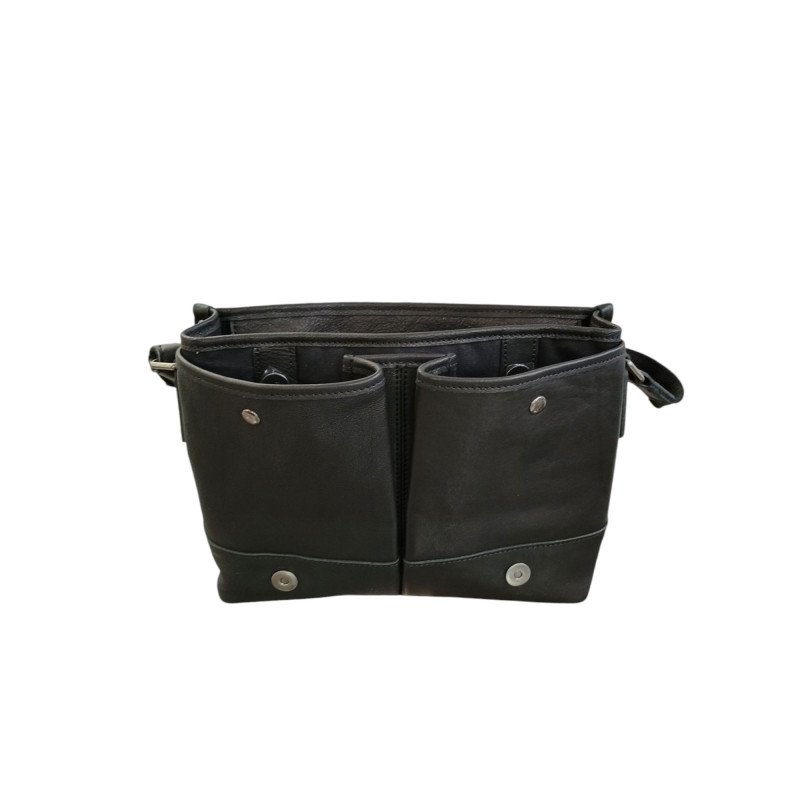 arthur aston 2511-03 besace S rory cognac ouvert