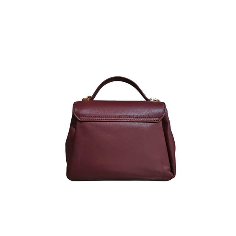 Pourchet sévigné mm 25096 porté main bordeaux dos