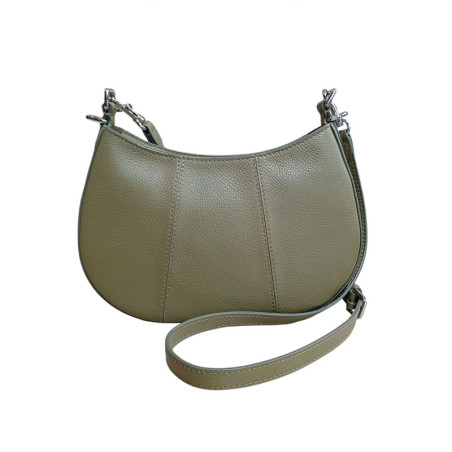 Petit sac demi lune Le Tanneur jet1050 tilleul dos Petit sac demi lune Le Tanneur jet1050 tilleul dos