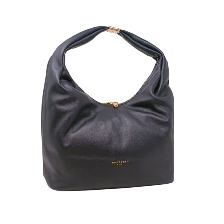 Sac Pourchet Noir 25082 Arche face Sac Pourchet Noir 25082 Arche face
